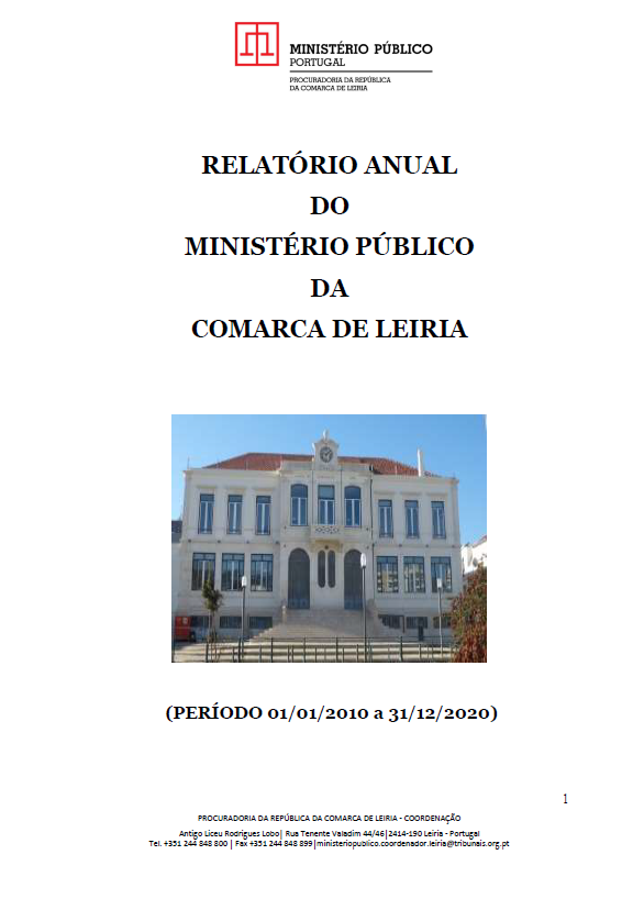 Relatório anual 2020-Leiria