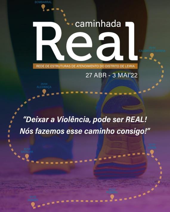 caminhada real