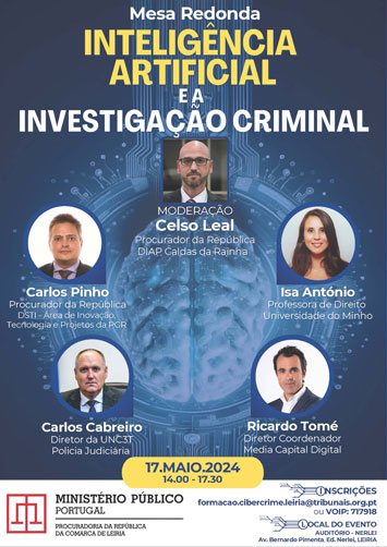 Mesa Redonda “Inteligência Artificial e a Investigação Criminal”