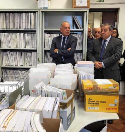 Visita à comarca de Leiria